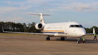 Midwest Express Elite Airways Crj2 Landing - University-Oxford Airport