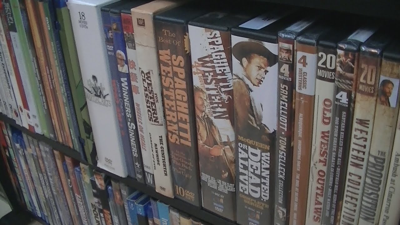 Western/Kung-Fu DVD and Blu-Ray Collection 