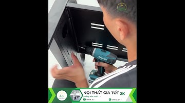 Lắp bàn làm việc chân sắt nhập khẩu #shorts