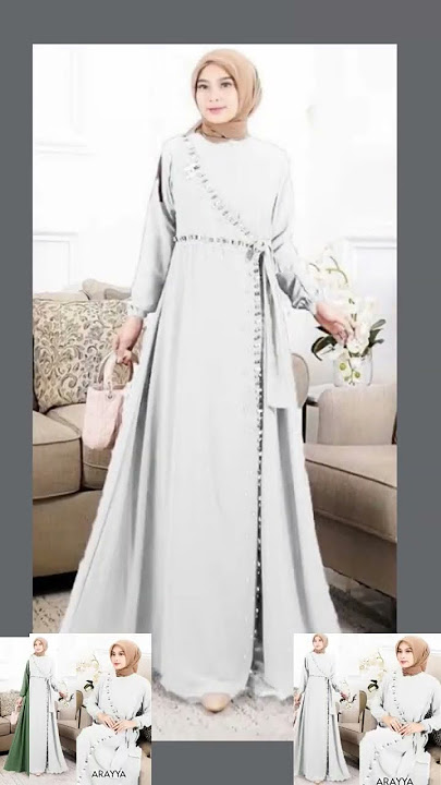 Fashion Muslim Cantik Gamis Mewah Araya Maxy