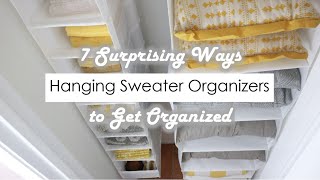 Hanging Sweater Shelves - TUSK® College Storage