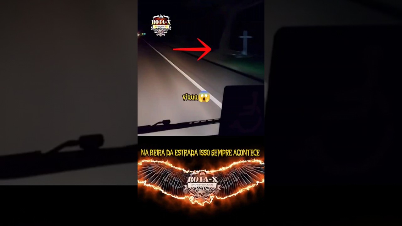 NA BEIRA DAS ESTRADA SEMPRE APARECE ISSO#shots #assombração #fantasmas #medo