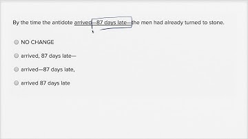 Writing: Parentheticals — Harder example | Writing & Language | SAT | Khan Academy