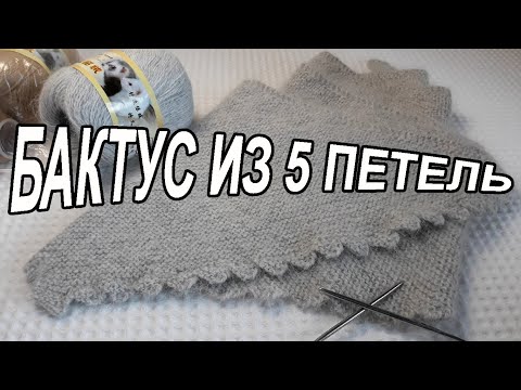 Бактус с зубчатым краем спицами