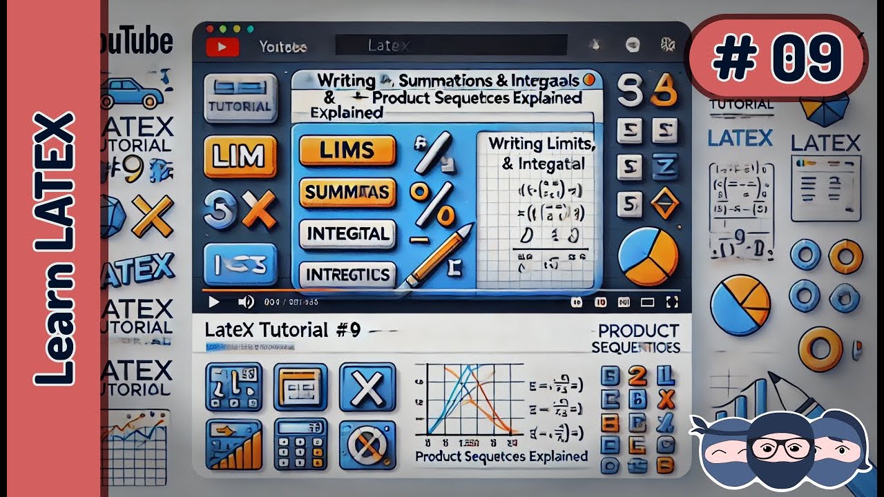 How To Insert Limits, Summation And Integral Equations In Latex | Share Latex | Learn Latex 09