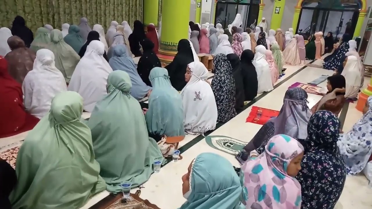 Taraweh dan Witir di Mesjid Nurul Ikhsan ,Kampung Blang Kota Langsa.