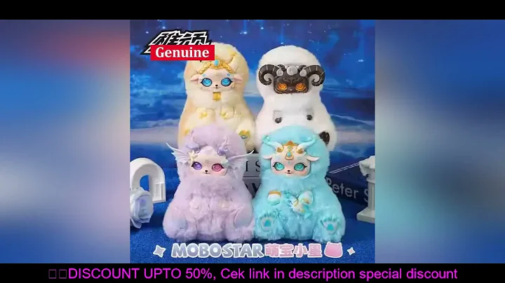 Official Genuine Mobo Star Twelve Constellations Series Blind Box Handmade Plush Vinyl Toy Doll Orna