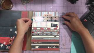 Stars and stripes Folder Folio