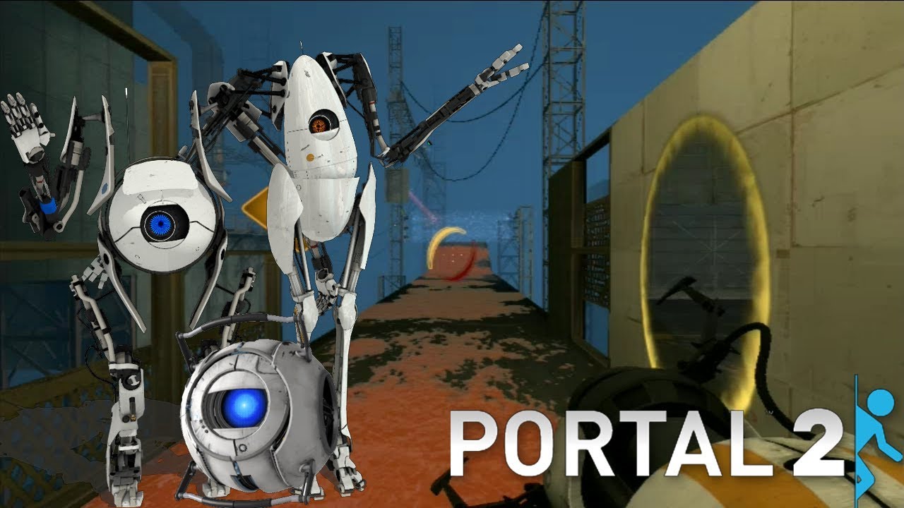 Portal 2 Co-Op +1 - Mobility Gels Part 3 - Speed Boost - YouTube
