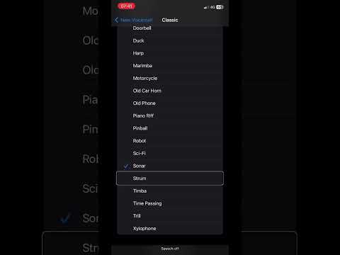 Sonar Apple iPhone classic ringtone