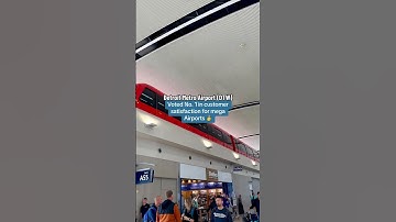 Detroit Metro Airport was voted No. 1 in customer satisfaction for mega Airports in North America ✈️
