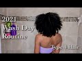 2021 HEALTHY Wash Day Routine | type 4 hair