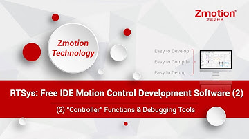 One Free IDE Motion Control Development Software "RTSys" for You(2)