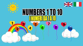 I Numeri Da 1 A 10 In Inglese Numbers 1 To 10