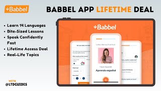 Babbel Lifetime Subscription (All Languages) - Is Babbel Lifetime Worth it