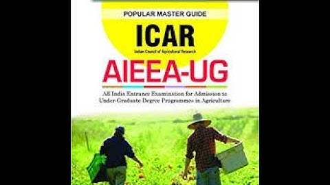 ICAR BHU UPCATET  BSc Ag 2019 Question Paper solution part 1 | BSc Ag Solved Paper 2019