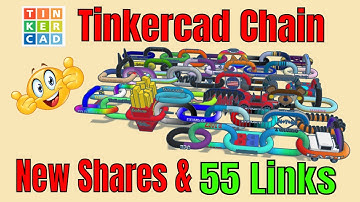 Tinkercad Chain Link 55 is HERE & Slick HLMT23 Tag Shares! 💯🤯