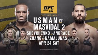 UFC 261: Обратный отсчет Камару Усман  vs Хорхе Масвидаль 2
