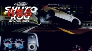 素材撮影を兼ねた首都高走行練習 2025年6月25日【Assetto Corsa/E-HASHIRIYA】ラバルル芸夢 JP/EN