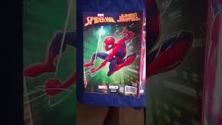 Hey guys check out this spiderman coloring book that I have.#shorts