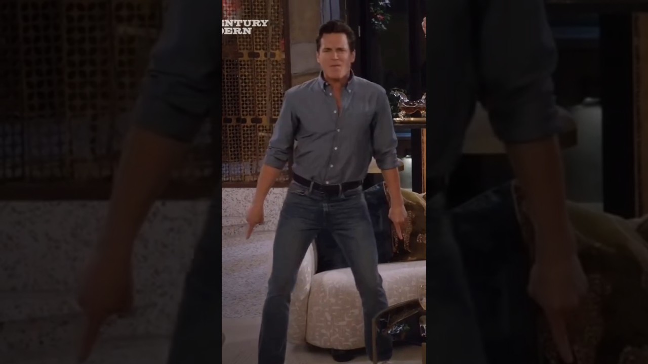 Matt Bomer dancing in Mid Century Modern | #sitcom #mattbomer #nathanlane #lindalavin