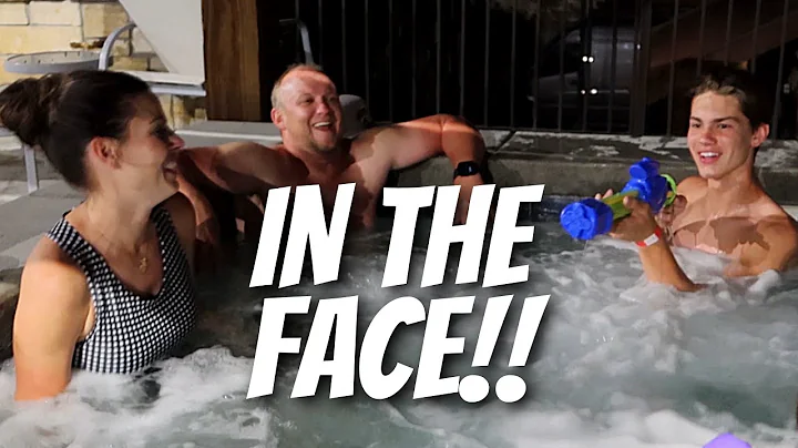 POOL PARTY SHENANIGANS | WATER FIGHT | RIGHT IN TH...
