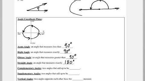 Math 118 : 1.2 #3, #4 (Mathematical Explorations Tutorial : Angles)