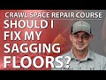 Is It Necessary to Fix Sagging Floors?