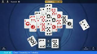 ᗓ 25 May 2019 - PYRAMID SOLITAIRE - Microsoft Solitaire Collection (clear 1 board in 1 deal) screenshot 5