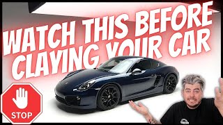 HOW TO SAFEY CLAY YOUR CAR | Tips and Tricks when claying your car