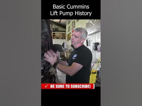 Dodge Cummins Lift Pump Location History #diesel #cummins #dodgetrucks
