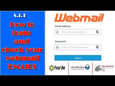 How to check your webmail EMAILS