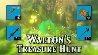 Waltons Treasure Hunt Walkthrough - Forest Dweller Weapon Set (Zelda TOTK)