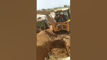 jcb3dx tiroli loading#bhatta #jcb #viral #video#claybricksmachine