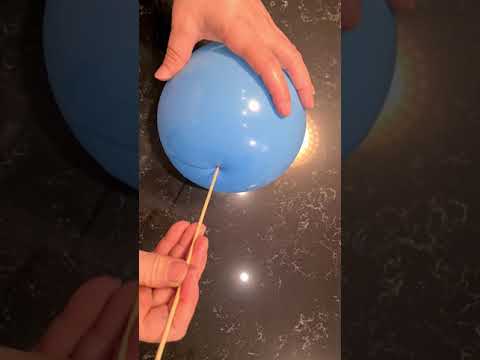 Balonum Çöp Şişle Patlamadı -Patlamayan Balon - Okul Öncesi Deney