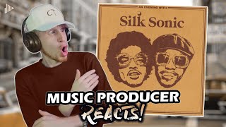  Producer Reacts To Silk Sonic Album an Evening With Silk Sonic  Bruno Mars U0026 Anderson Paak