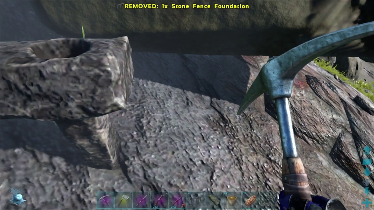 how to connect fence foundations ark survival evolved youtube