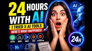 “I Tried 5 AI Tools for 24 Hours — Here’s What Happened”