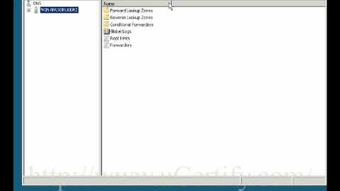 How to add a reverse lookup zone on a Windows Server 2008 domain controller -uCertify