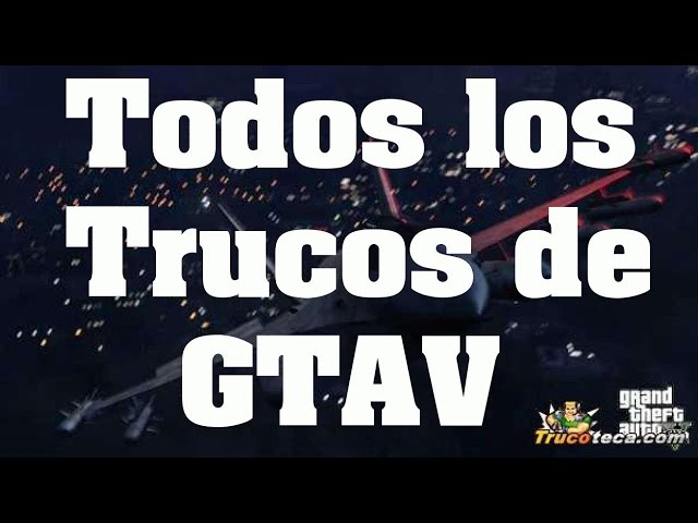 Pin en Trucos de GTA 5