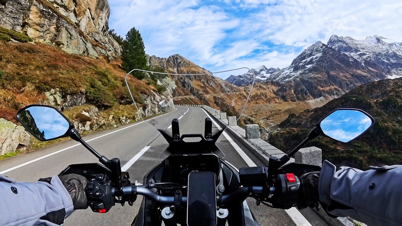 Sustenpass | YAMAHA Tracer 7 GT + RAW Sound