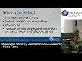 Serverless Security: Functions-as-a-Service (FaaS) by Niels Tanis