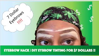 Eyebrow Hack | DIY Eyebrow Tinting for $7 Bucks