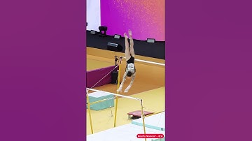 📌 Kaylia Nemour from Algeria 🇩🇿 – Uneven Bars | Women’s Qualification | 2025 FIG AGWC Jakarta,🇮🇩