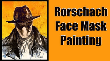 Rorschach Face Mask Painting