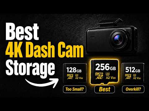 Best SD Card Storage Do You REALLY Need for a 4K Dash Cam? Don’t Waste Money!