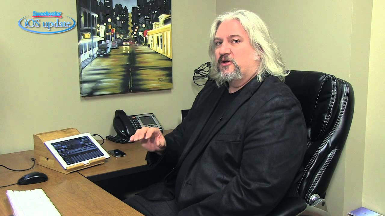 iOS 7 Overview and Waldorf Nave Synth App Demo Sweetwater iOS Update