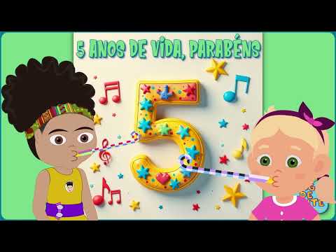 5 Anos De Vida, Parabéns (Música de aniversário de 5 anos) Pingo De Gente