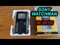 Using a sony watchman in 2019  portable crt tv