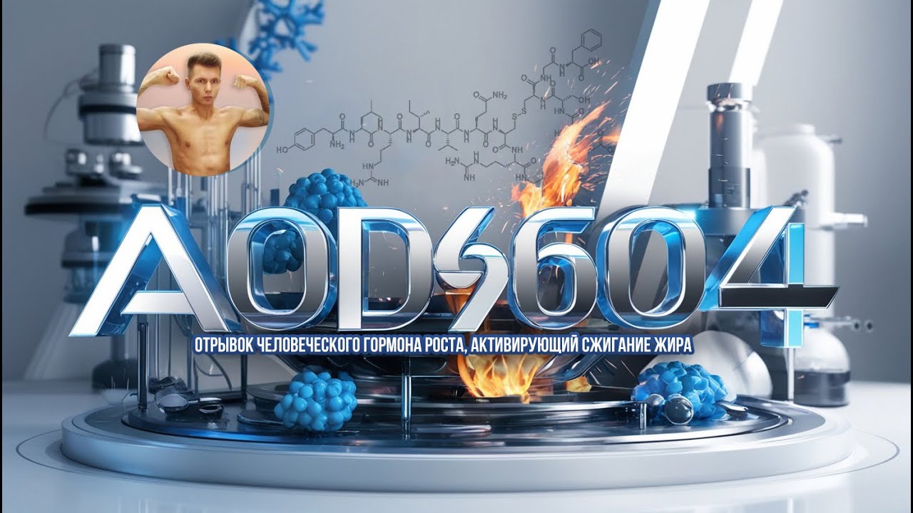 ✨🧬 AOD9604: Наиболее безопасный пептид для жиросжигания 🔥 Полная информация 🔍🔬